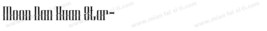 Moon Nan Xuan Star字体转换